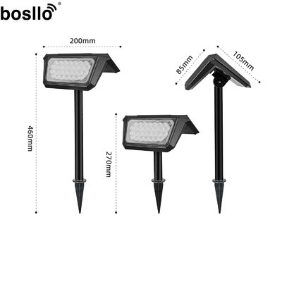 Ein guter Preis. Solar-LED-Lampen für den Außenbereich mit warmem/weißem Licht 6-8 Stunden Ladezeit Online