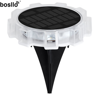 Ein guter Preis. 8h Durchsichtig ABS/PC RGB Wandlampe mit Batterie 3.7V 800MAH Li-Ionen 14500 und automatischer Solarladung Online
