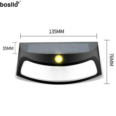 Ein guter Preis. Solarwandlampen Monokristallines Silizium 2V 200MA 0,4W Kupfer Schwarz IP65 wasserdicht Online