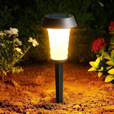 Ein guter Preis. 8-10 Stunden Akkulaufzeit Solar Gartenlampen Erdspieß-Installation Warme Weißlicht-Farbtemperatur Online