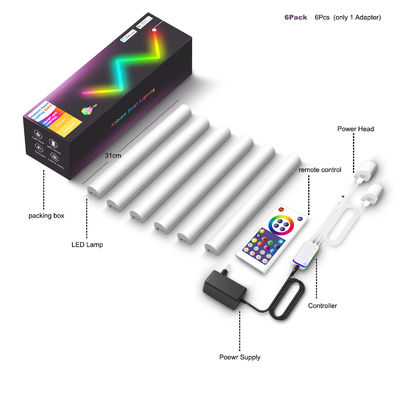 Ein guter Preis. 24W mehrfarbige LED-Wandlampen WIFI ODM 310*30*27MM Smart-Wandlampe Online