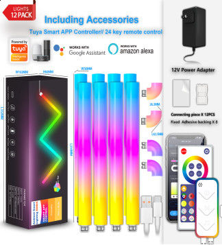 Ein guter Preis. 24W RGB Wandlampe Wireless RGB LED Wandleuchten RoHS-Zertifikat Online