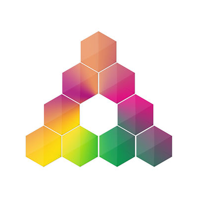 Ein guter Preis. ABS Dreiecks-LED-Leuchten-Panels Leistung 10W Wandleuchte RGB Online