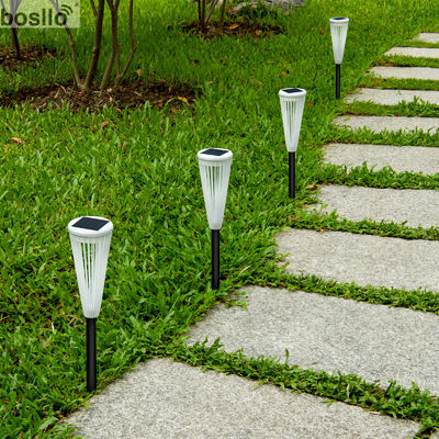 Außen Solargartenlampen Weißlicht 6000K D 8*H 45,5cm Solarenergie
