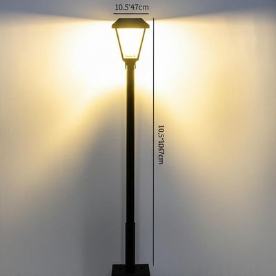 Ein guter Preis. Energiesparende und umweltfreundliche Solar-Außenleuchten in Warmweiß, Größe 10,5 * 10,5 * 47 cm Online